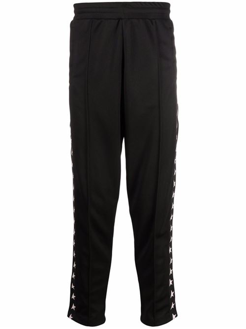 Black/white cotton two-tone pants GOLDEN GOOSE | GWP00877P00052180203